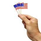KingSeal Flag Picks United States American Flag Lot (2 boxes) 144 ea 2.5" Bambo — photo 3