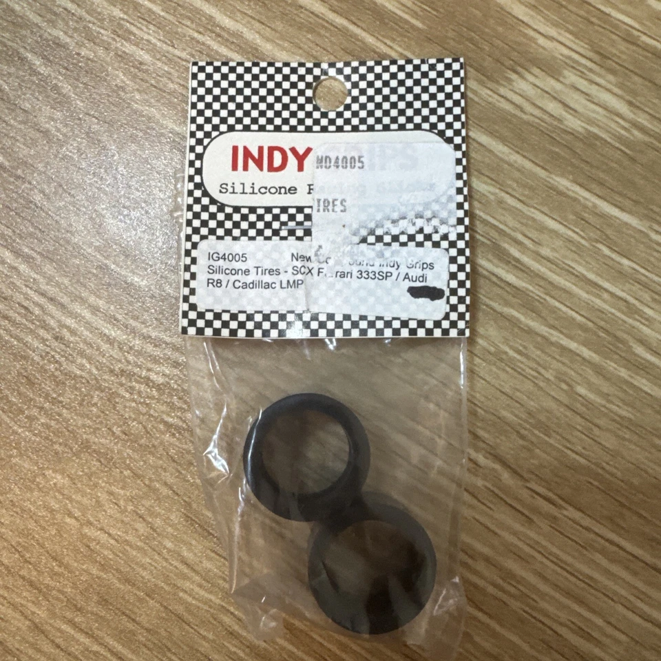 Pack Con 3 Neumáticos Indy Grip Silicona Racing Slicks 1/32 Ig4005 Indy Grip Silicona Foto 2 de 3