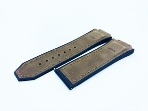 Top 22/20mm marroni in pelle scamosciata cinturino in pelle/Fit Band  Orologio Hublot Big Bang | eBay