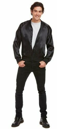 Men 50s Black Jacket 1950s Mens Adult Fancy Dress Costume 60s Party Outfit  UK 5056448381787 | eBay