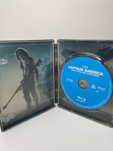 Captain America The Winter Soldier Blu-ray Steelbook - Picture 2 of 2