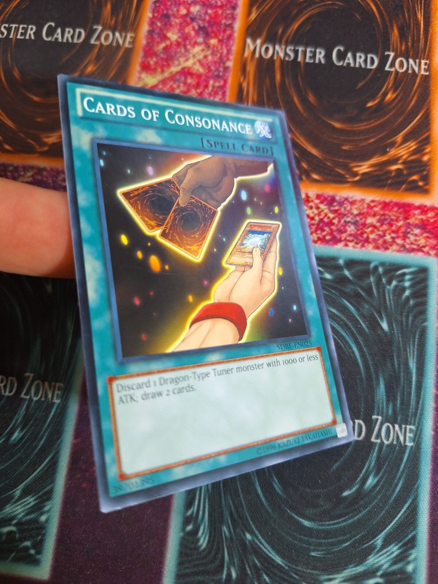 yugioh cards of consonance Amazon.com: YU-GI-OH! - (SDBE-EN025) - Structure Deck: Saga of Blue-Eyes White Dragon - Unlimited Edition You will receive the 1st Edition version of this card. Yu-Gi-Oh! Cards of Consonance SDBE-EN025