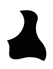 Acoustic Guitar Pickguard Anti-Scratch Guard Plate Self Adhesive Bird Shape P...