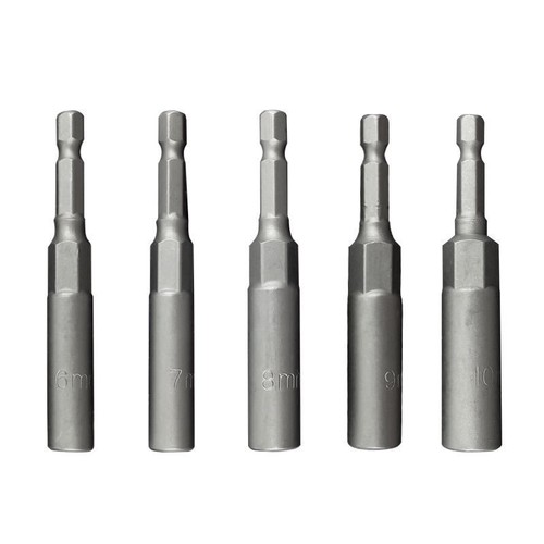 Non-Magnetic Hex Socket Wind Batch Sleeve Drill Bits Adapter Deepen Dia 6mm~18mm - Picture 3 of 12