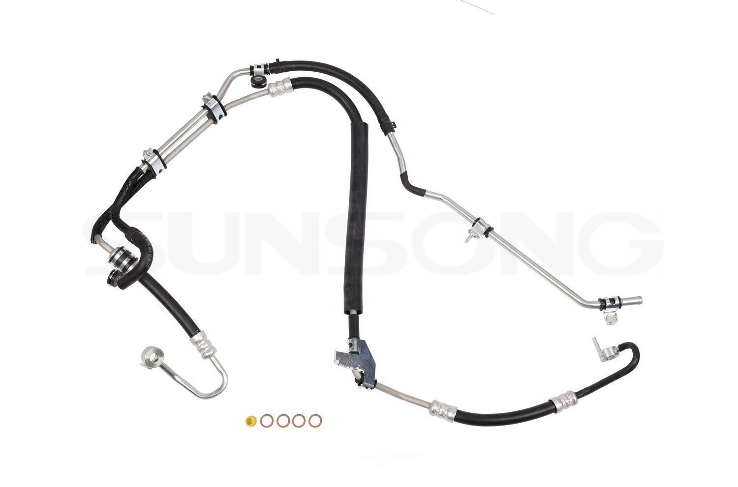 Power+Steering+Hose+AssemblyTurbo+Sunsong+North+America+fits+2007