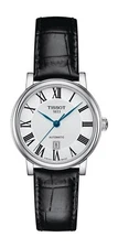 Tissot T1222071603300 Women's Watch Black Genuine Leather Band Analog Display