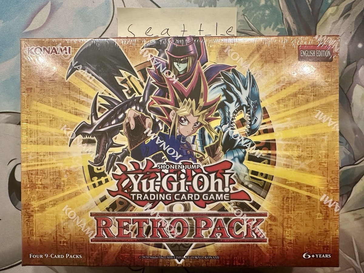 Yu Gi Oh! TCG Retro Pack Booster Box (2020) SEALED 4-Pack of Boosters |  eBay