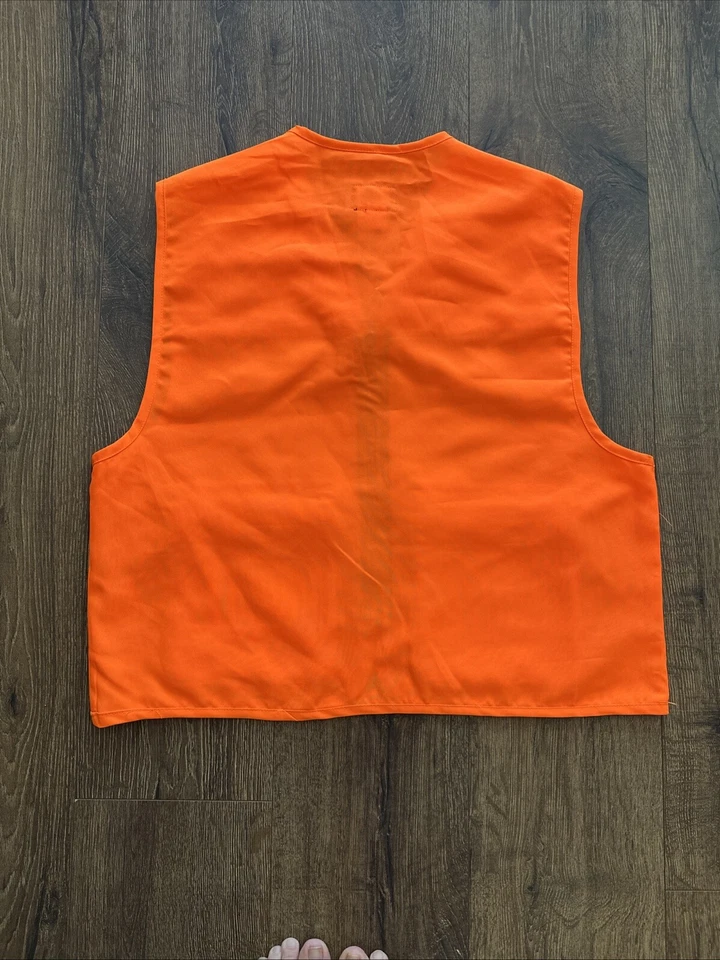 Mossy Oak YOUTH (18) BLAZE ORANGE UPLAND BIRDHUNTING VEST DEER HUNT - Image 3 of 3