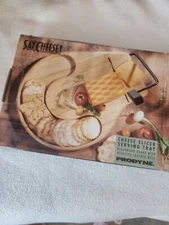 Say Cheese! Prodyne Cheese Slicer Serving Tray