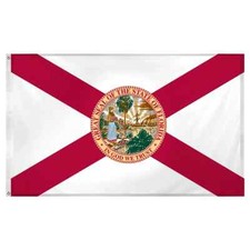Florida State Flag 3x5 FT Banner Indoor Outdoor Everglades Atlantic USA 100D