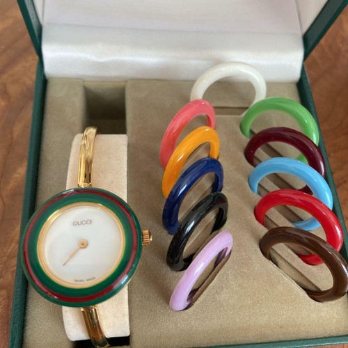 Colors Vintage Gold Watch Box 