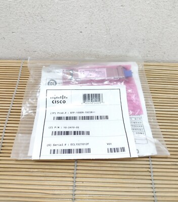 Neu Cisco Excelight XFP-10GER-192IR+ 10GBASE-ER/-EW SMF V01 New Sealed Bag