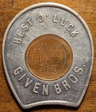 Tucson, Arizona Albuquerque, New Mexico El Paso, Texas Given Bros. Encased Cent