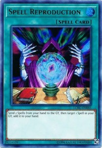 Spell Reproduction - LCKC-EN045 - Ultra Rare - Unlimited Edition x3 - Near Mint