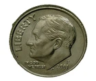 2001-P 10C  Roosevelt Dime FB Ungraded BU CR-025