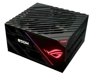 ASUS ROG-THOR-850P 852 W 80 PLUS Platinum Modular Power Supply (W)(B)(U)
