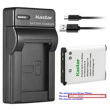 Kastar Battery Slim Charger for Nikon EN-EL19 Nikon Coolpix S3700 Coolpix S4100