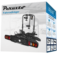 Peruzzo FahrradträGer Parma 4 Black FüR AnhäNgerkupplung Neu