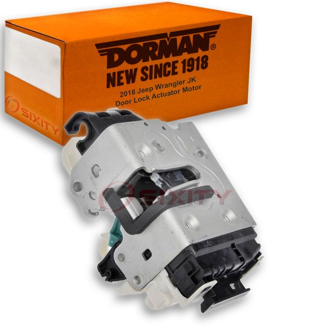 Dorman Front Left Door Lock Actuator Motor for Jeep Wrangler JK 2018