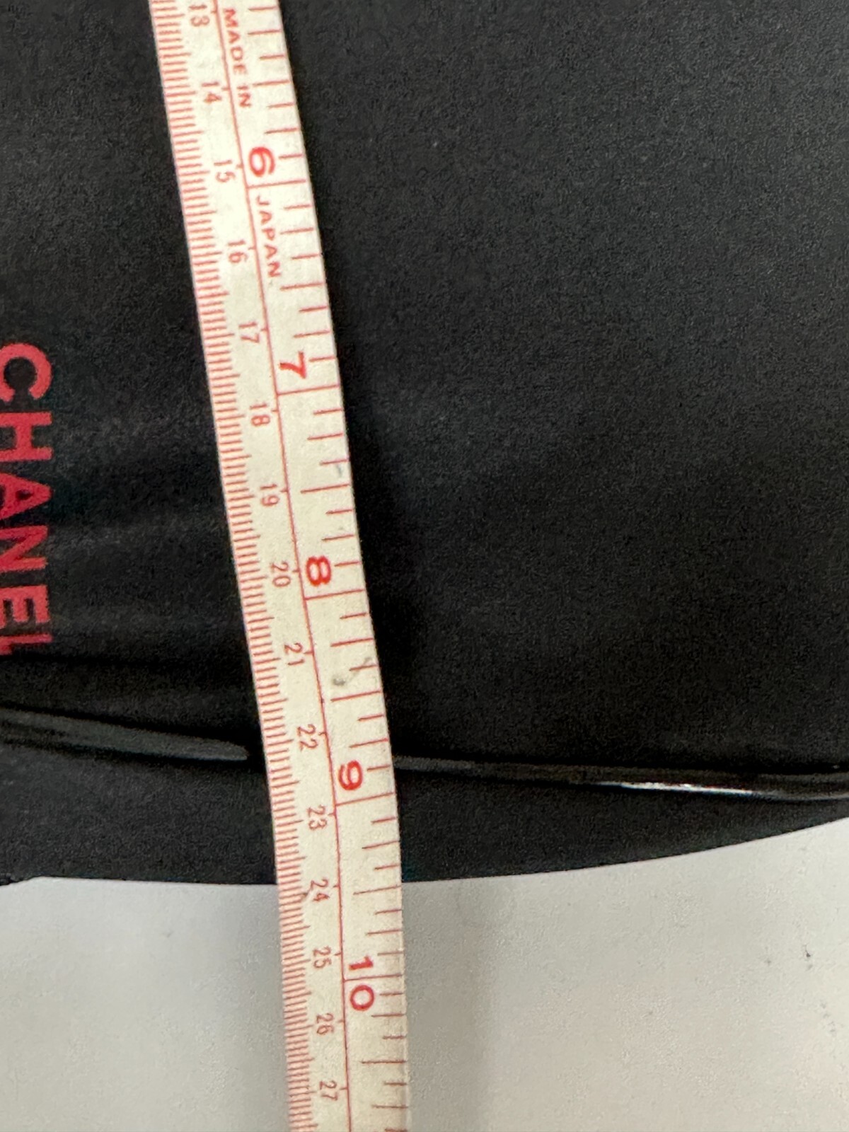 Solid Black Authentic CHANEL PARFUMS Cosmetic Tra… - image 6