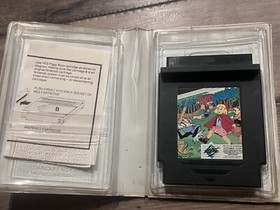 Little Red Hood (Nintendo NES HES, 1989) PIGGYBACK CIB COMPLETE IN BOX PAL