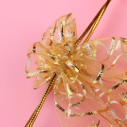 200PCS Sheer Drawstring Organza Jewelry Pouches Wedding Party Favor Gift Bags US - Picture 9 of 12