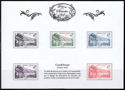 Francia Tesoros de la Filatelia Yvert BS1/BS10 ** Mnh