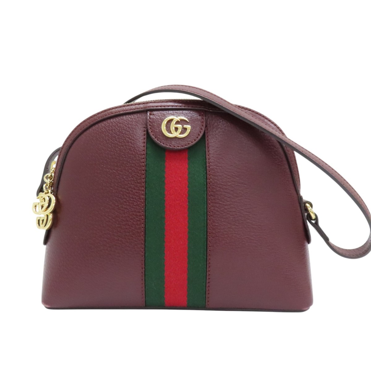 GUCCI ショルダーバッグ 499621 【ランク:A】 GUCCI Ophidia Small Shoulder Bag Burgundy Leather 499621 | eBay