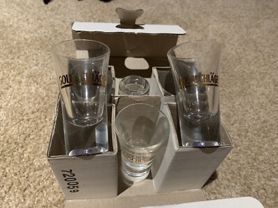 Goldschläger Shot Glasses - Set Of 6 - Vintage