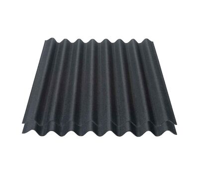 (25.59 /1qm) Onduline Easyline Dachplatte Wandplatte Bitumenwellplatten 2x0,76m²