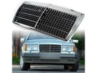 Chrome Frame Black Mesh Front Grille For Mercedes Benz W124 E-Class 300e 260e