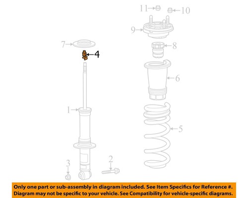 GM OEM 18-23 Camaro Rear Suspension Struts Components-Connector ...