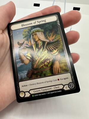 FAB TCG Armory Full Art Promo Cold Foil Blossom of Spring LGS100