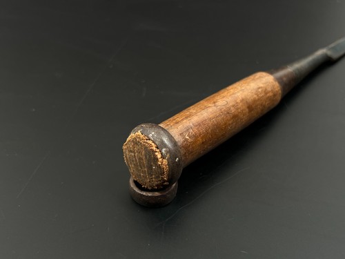 Vintage Japanese Chisel shinogi Nomi /Hand Plane Saw Iron Hammer Hand Tool/d70 - Picture 11 of 22
