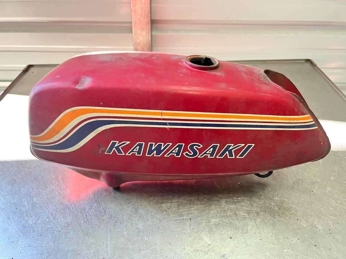 k3LEON　ジーベン90缶 1974 Kawasaki Bushmaster G3 G3TR G3SS 90 Fuel Tank Gas Cell Petrol
