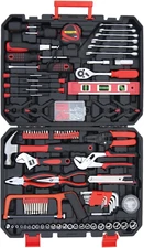 237-Piece Household Tools Kit Essential Home Repair Set with Plastic Toolbox Ide