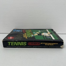 Tennis (Nintendo NES, 1985) Authentic - w/ Box - TESTED & Working !