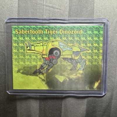 Power Rangers Trading Card Series 2 Magic Morpher Subset Card #9 Sabertooth