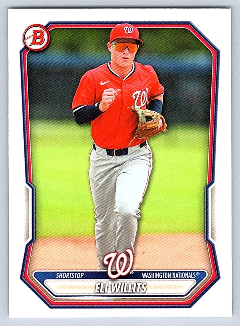 ELI WILLITS  NATIONALS  2026 BOWMAN PROSPECTS #BP-95