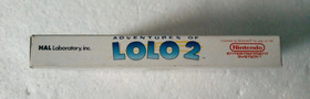 ADVENTURES OF LOLO 2 versione MATTEL PAL A UK/ITA console Nintendo NES 8 bit