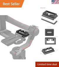 Adjustable Quick Release Plate for DJI RS Gimbals - Perfect for Arca Systems