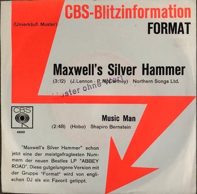 Format  / Maxwell's Silver Hammer / Music Man / Vinyl / Psychedelic / Garage