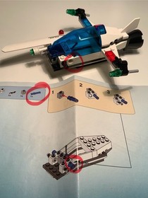 Lot of 2: Incomplete LEGO Sets&mdash; 5981 Space Police Raid VPR & 8152 Speed Chasing