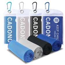 4 Pack Cooling Towel 40x12 Soft Breathable Chilly Towel Ice Towel Microfiber