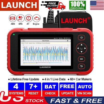 LAUNCH CRP123I v3.0 OBDII Scanner Car Engine ABS SRS Transmission TPMS DPF Oil*^