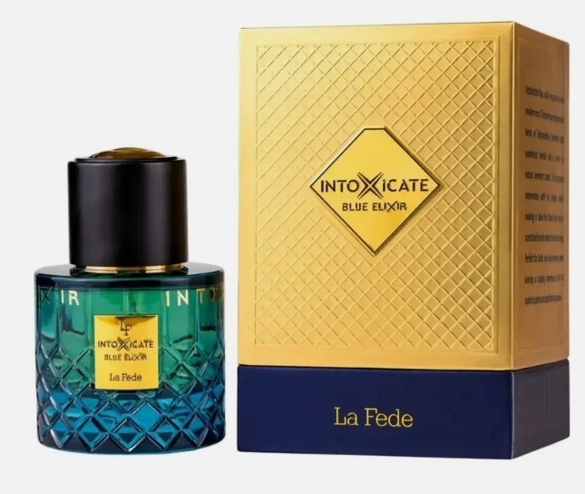 Intoxicate Blue Elixir Eau De Parfum 100ml By Le Fede ORIGINAL UAE NICHE SCENT