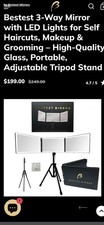 Bestest 3 Way Mirror With Tripod For Self Hair Cutting And Make Up Full Led Bestest 3 Way Mirror With Tripod For Self Hair Cutting And Make Up Full Led
