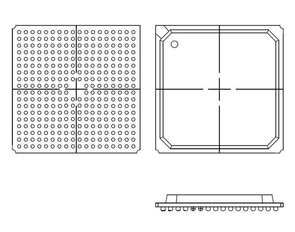 1Pcs XC3S500E-5FGG320C FPGA - Field Programmable Gate Array XC3S500E-5FGG320C