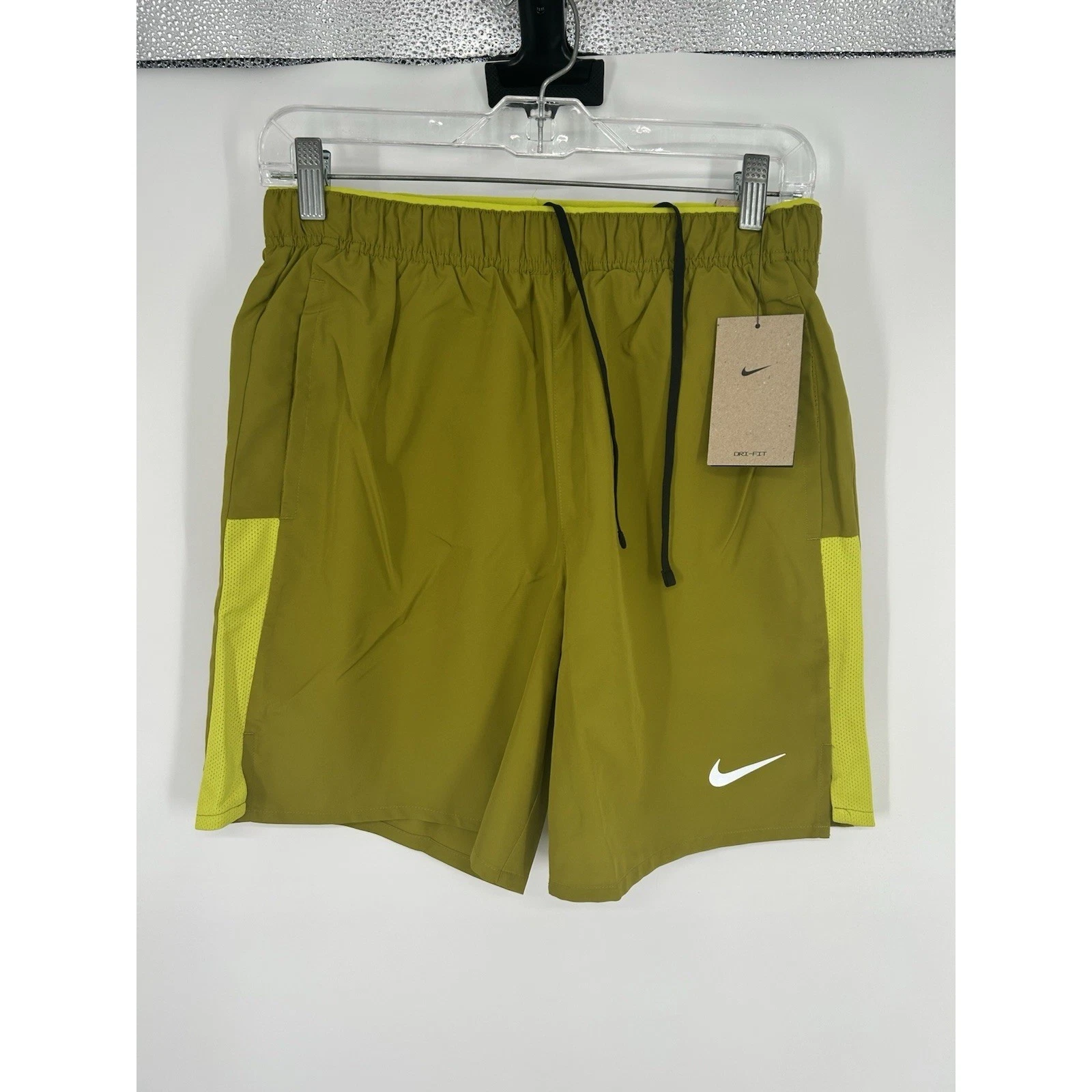 Nike Challenger Running Shorts 7" 7 Inch Inseam Brief Liner Lined DV9359-390 S