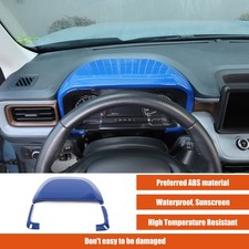Upper Dash Pad Instrument Panel Cover Trim For Ford Maverick 2022-2025 Blue Abs